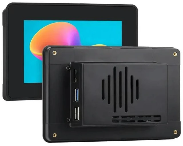 Main image of Protective Case For Raspberry Pi 5inch Touch Display 2 And Raspberry Pi 5 Compatible With Multiple 5inch Screens