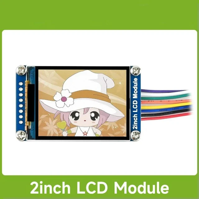 Main image of Waveshare General 2inch IPS LCD Display Module, IPS Screen, 240*320 Resolution, SPI, for Raspberry Pi/VisionFive2//STM32