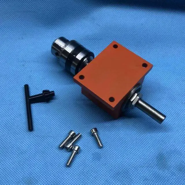 Alt view image 2 of 3 - Polished, clamp shaft (1-10mm capacity), B12 mini high precision drill bit rotating spiral - non-powered drilling