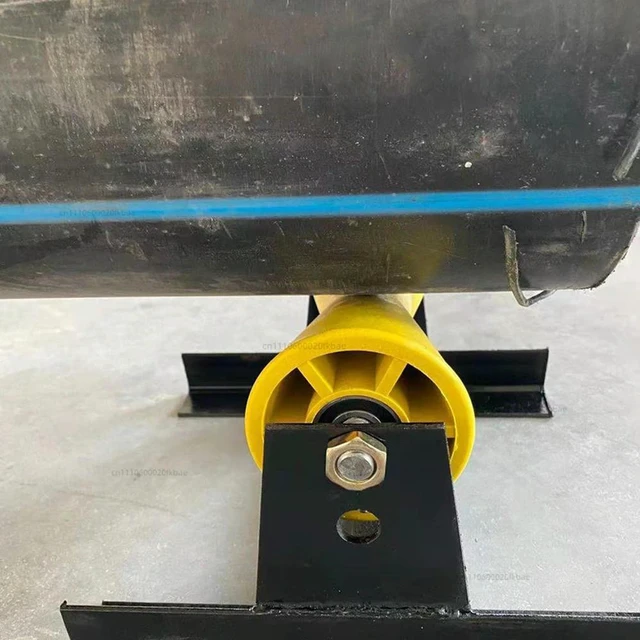 Alt view image 3 of 3 - PE Pipe with Wheels Tug 315 Roller Bracket Welding Pipe Hosting Tool Pulley Hot Melt Butt Welder Bracket
