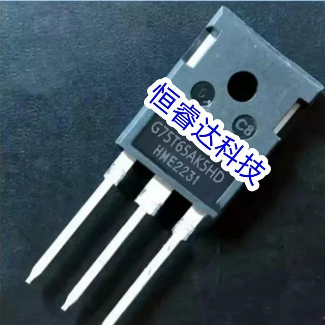 Main image of (10pcs) CRG75T65AK5HD G75T65AK5HD TO-247 IGBT Power Single tube 75A 650V