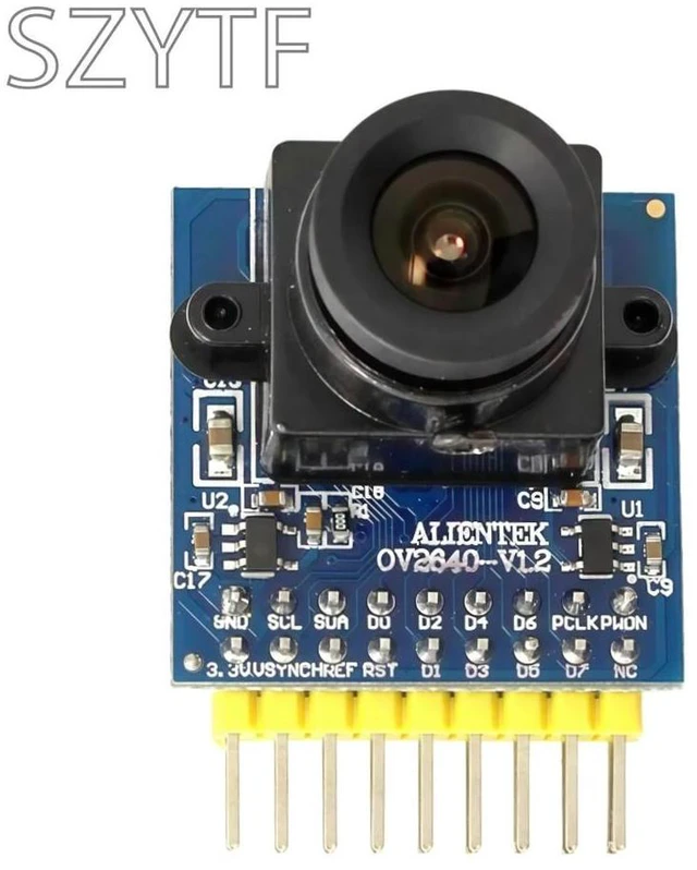 Main image of OV2640 camera module 200W pixel STM32F4 development board driver source support JPEG output