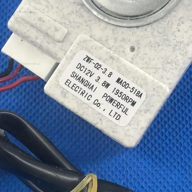 Alt view image 2 of 3 - Refrigerator Freezer Motor Fan Motor ZWF-02-3.8 MA00-518A Fan DC Motor