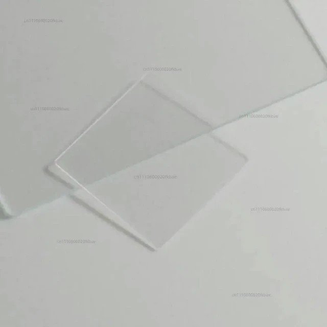 Main image of Imported polished high flat ultra-thin glass piece / optical glass piece 20*20*0.18mm transparent square