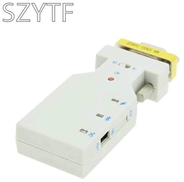 Alt view image 2 of 3 - BT578 RS232 Male Female Master Slave Universal Station Total Station Serial Bluetooth-compatible Adapter
