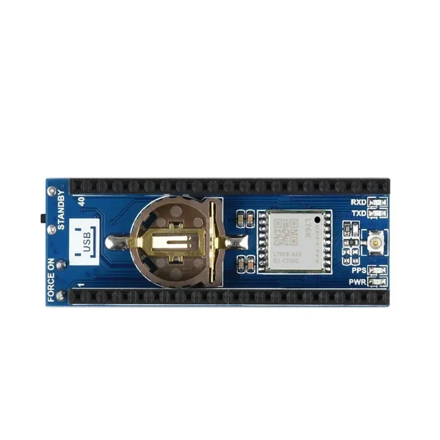 Alt view image 3 of 3 - Waveshare Pico-GPS-L76K Raspberry Pi Pico 2 GNSS Expansion Board Supports GPS/BDS/GLONASS/QZSS/A-GNSS