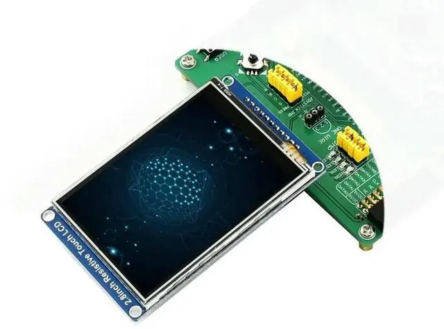 Main image of Waveshare 2.8inch 320*240 Pixels IPS LCD, Resistive Touch, SPI Interface