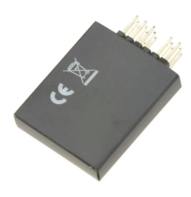 Alt view image 3 of 3 - P1-GYRO 3-Axis Flight Controller Stabilizer System Gyro For Fixed Flying Wing Black