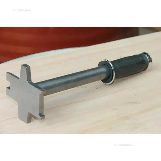 Alt view image 2 of 3 - 55 Gallon Oil Drum Lid Opener 200L Plastic Oil Drum Lid Manual Universal Oil Tank Opener Opening Wrench Barrel Opening Tool