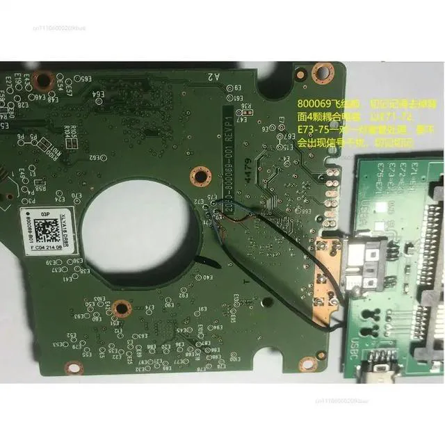 Alt view image 3 of 3 - 2pcs 810035 Flywire Decryption Board, Suitable for PC3000 MRT Data Recovery Flywire Reading