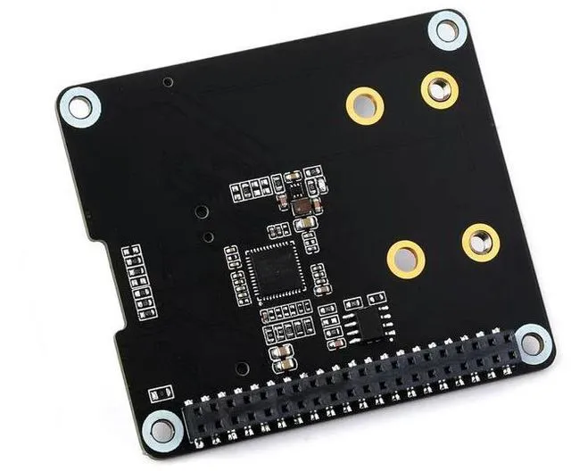 Alt view image 3 of 3 - Waveshare PCIe To 2-ch M.2 Adapter, Compatible with 2230/2242 Size NVMe Solid State Drive, Raspberry Pi 5 M.2 HAT
