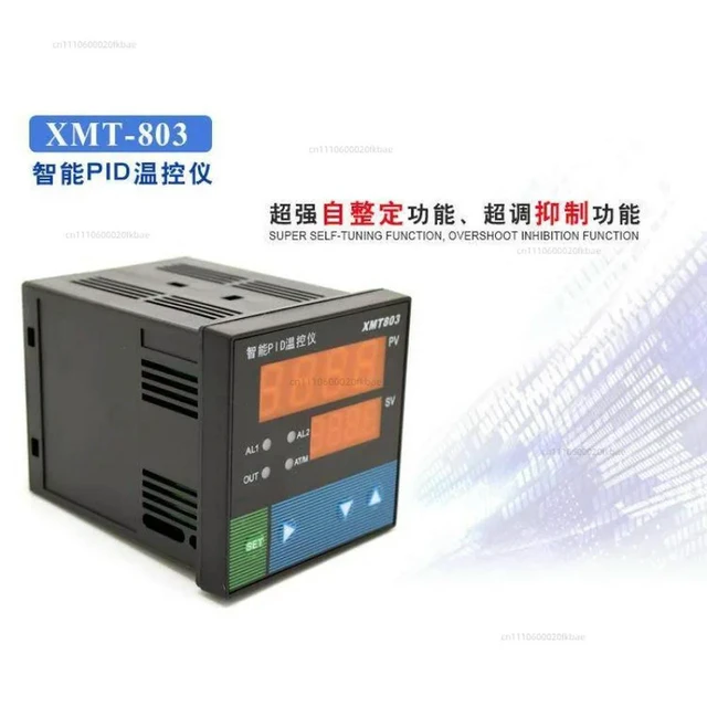 Alt view image 3 of 3 - XMT-803 temperature controller AL1/AL2/SSR output PID self-tuning upper and lower limit alarm