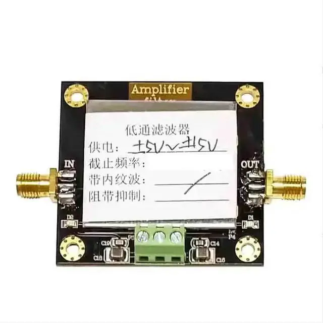 Alt view image 3 of 3 - 8th order filtering low-pass filter module cut-off frequency 1KHz, in band ripple less than 1dB, stopband suppression