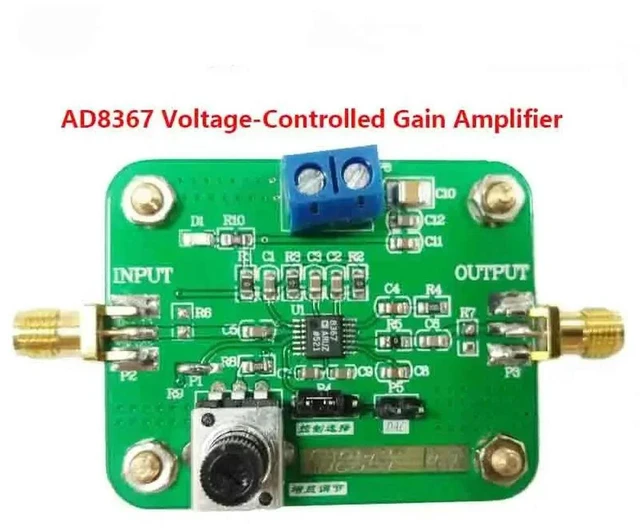 Main image of AD8367 Module Authentic Guarantee 500MHz 45dB Linear Variable Gain Amplifier function demo board