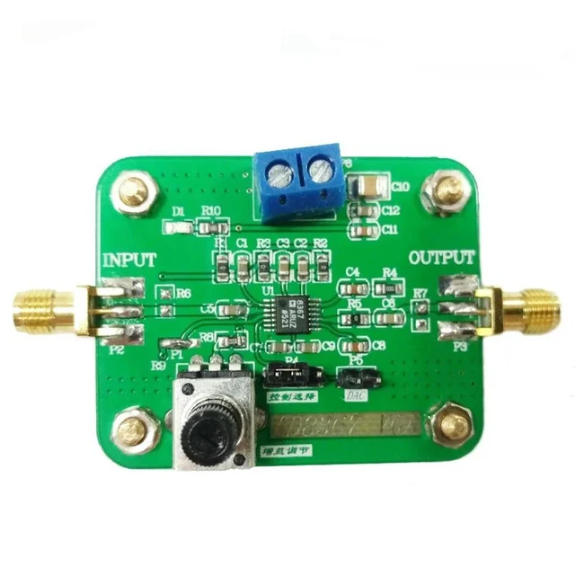 Alt view image 3 of 3 - AD8367 Module Authentic Guarantee 500MHz 45dB Linear Variable Gain Amplifier function demo board
