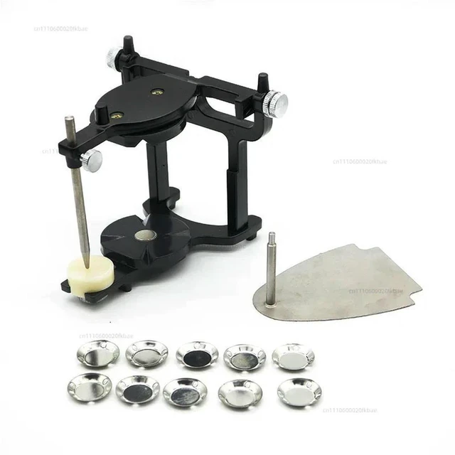 Alt view image 2 of 3 - Type C JT-02B Jaw Frame Dental Articulator Magnet Articulator Anatomical Oral Japanese Plaster Articulator