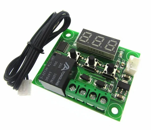 Main image of 20pcs W1209 Mini thermostat Temperature controller Incubation thermostat temperature control switch