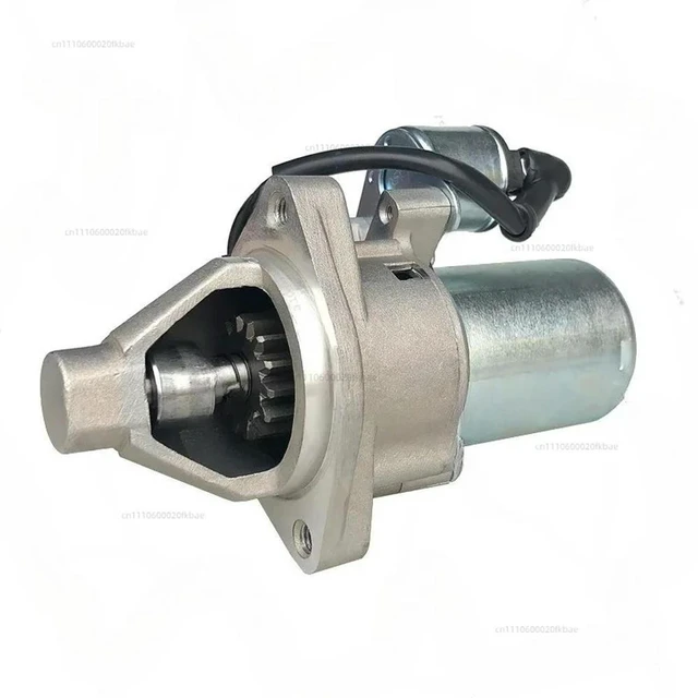 Alt view image 3 of 3 - Electric Starter Motor for Small Engine Generator 168F 170F 177F 188F 190F GX160 GX390 2kW 5kW 8kW