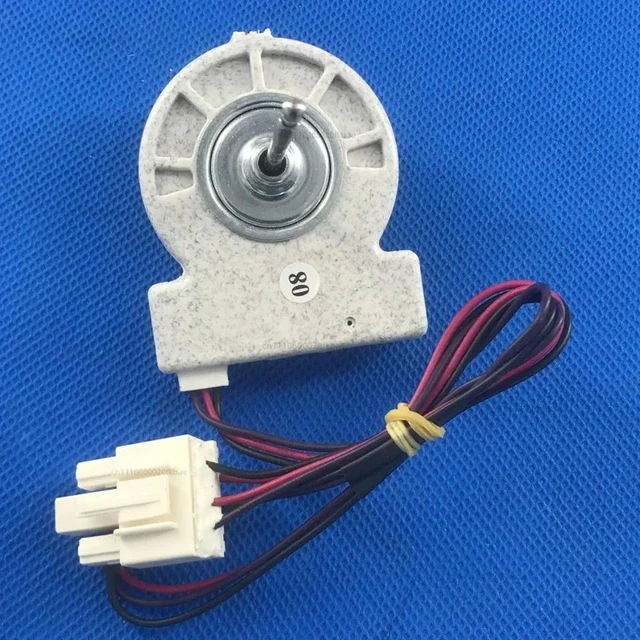 Alt view image 3 of 3 - Refrigerator fan motor zwf-20-4 B 1385. 4-4 refrigeration motor DC fan
