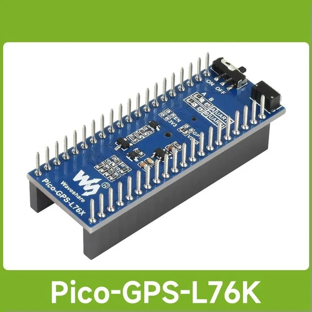 Alt view image 2 of 3 - Waveshare L76K GNSS Module For Raspberry Pi Pico, GPS / BeiDou (BDS) / GLONASS / QZSS Support, GNSS module based on L76K