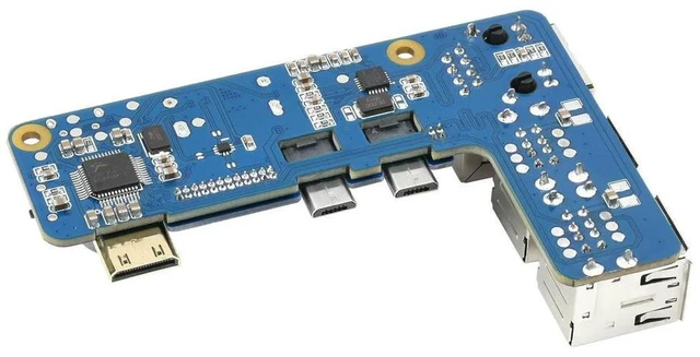 Alt view image 3 of 3 - Waveshare Raspberry Pi Zero To 3B Adapter, Alternative Solution For Raspberry Pi 3 Model B/B+ 10 / 100 M Adaptive