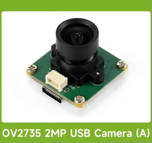 Main image of Waveshare OV2735 2MP USB Camera (A), Supports USB2.0 Type-C Port And SH1.0 4PIN Header, for Raspberry Pi 5/Jetson Orin kit