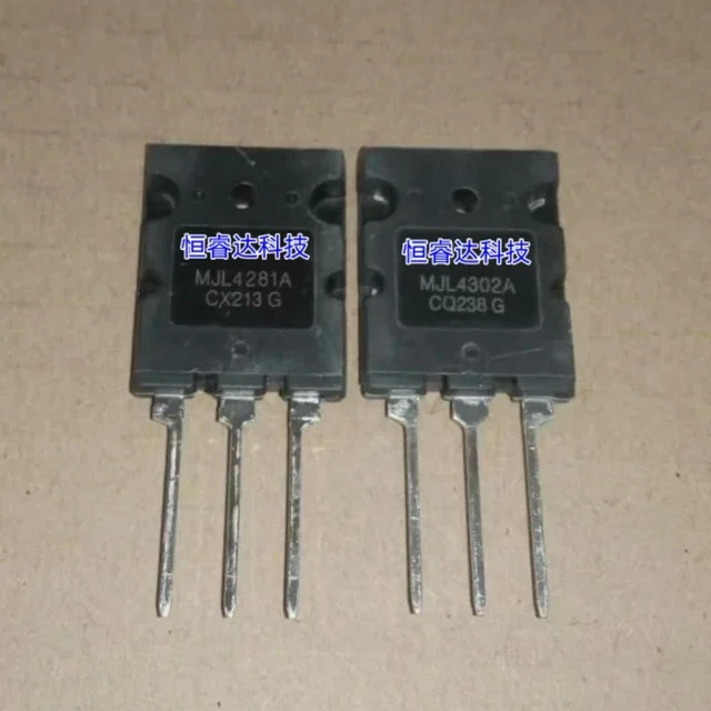 Main image of 5pairs MJL4281A MJL4302A 18 Imported 100%