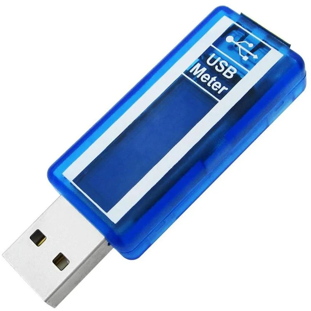 Alt view image 2 of 3 - 5*0.91" OLED screen USB detector voltmeter Charger Capacity power Current Voltage Detector Tester Meter with Case 3.7V-9.99V 3A