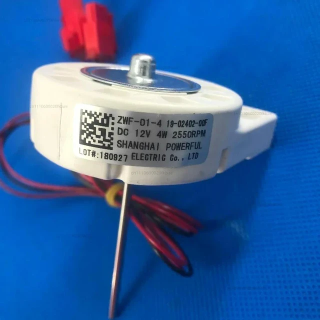 Alt view image 3 of 3 - Refrigerator freezing fan BCD-430WEGZ5S ZWF-01-4 19-02402-00F motor