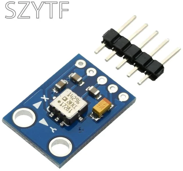 Alt view image 3 of 3 - CJMCU-ADXL203/ADXL103 High Precision Single/dual Axis Acceleration Module Gravity Vibration Sensor