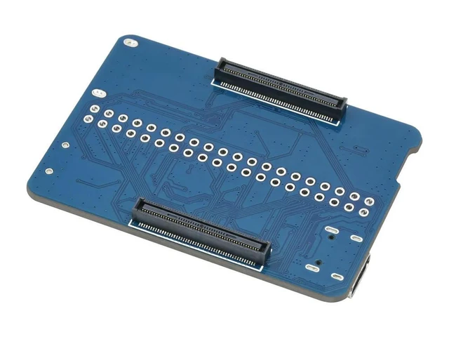 Alt view image 2 of 3 - Waveshare Nano Base Board (A) IO BOARD for Raspberry Pi Compute Module 4, Same Size as the CM4, CM4 Carier Board