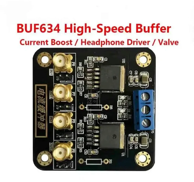 Main image of BUF634 Module High Speed Current Buffered Output Audio Power Pulse Amplifier Provides Drive Current Function demo Board