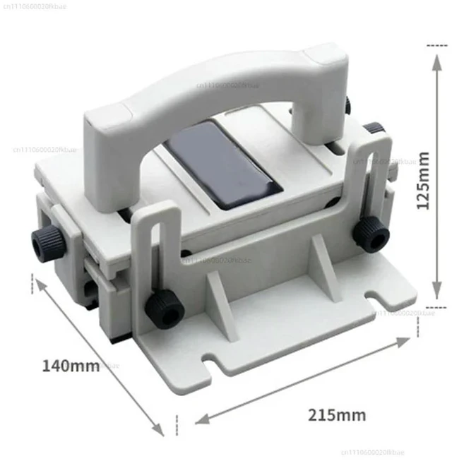 Alt view image 2 of 3 - 3D Woodworking Safety Push Handle Inverted Table Saw Engraving Machine Band Saw Anti-Cut DIY Push Rule for Wood Engraving