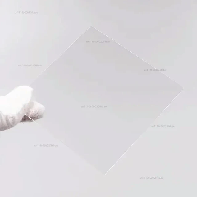 Main image of oratory Electronic Glass Substrate Transparent Optical Glass Substrate 100 * 100 * 0.55mm