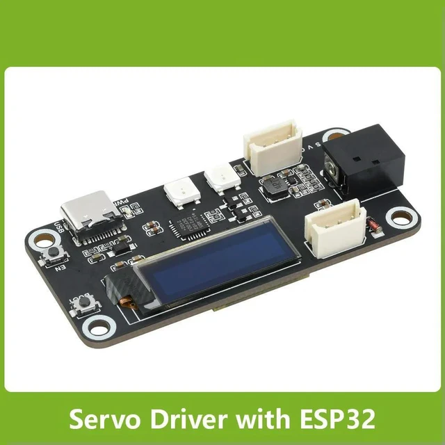 Main image of Waveshare ESP32 Servo Driver Expansion Board, Built-In and Bluetooth, Dedicated Driver Board Designed For Serial Bus Servos