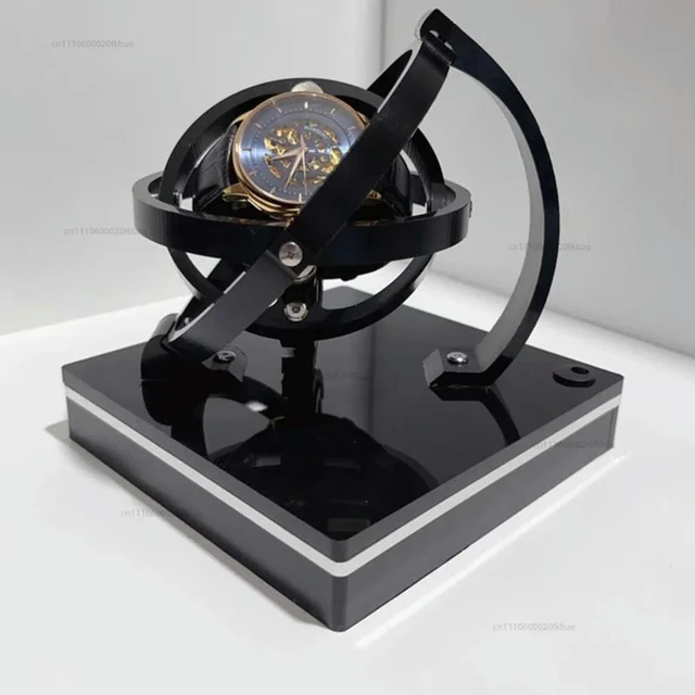 Main image of Automatic Watch Winder for Mechanical Watches Rotation Box with Quiet Operation And Low Magnetic Interference