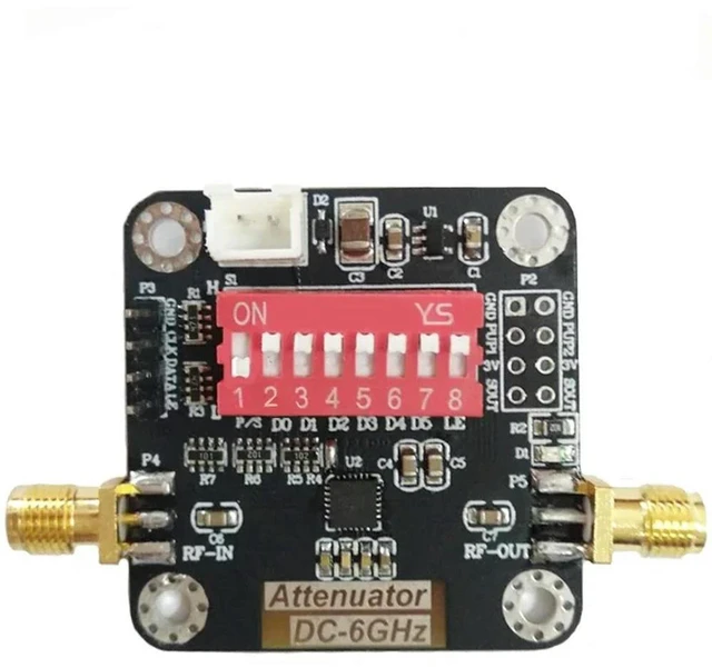 Alt view image 2 of 3 - HMC624A Module Digital RF Attenuator Module DC~6GHz 0.5dB Step Accuracy Up to 31.5dB