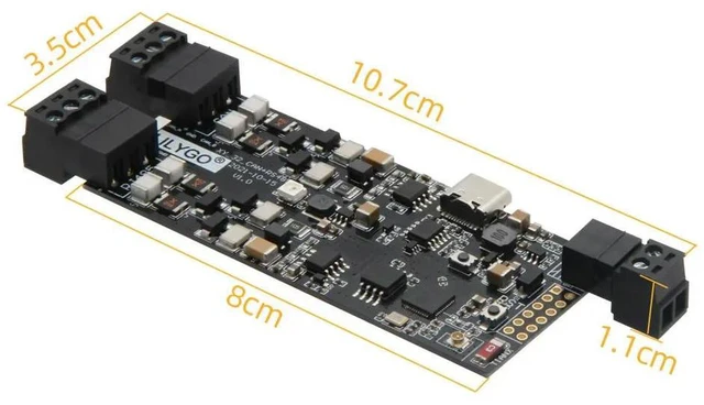 Alt view image 3 of 3 - LILYGO TTGO T-CAN485 ESP32 Development Board with CAN/RS-485 Interface & TF Card Support