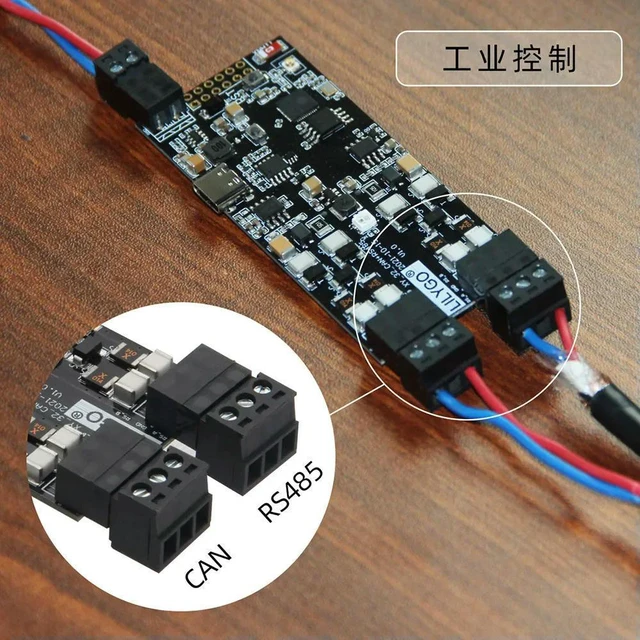 Alt view image 2 of 3 - LILYGO TTGO T-CAN485 ESP32 Development Board with CAN/RS-485 Interface & TF Card Support