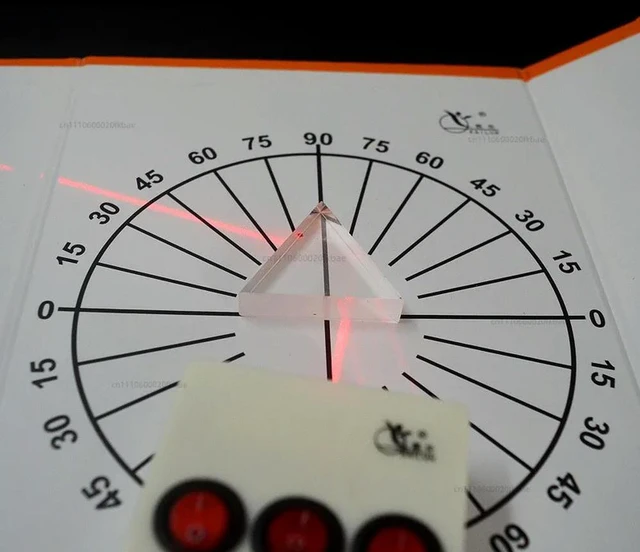 Alt view image 2 of 3 - oratory Equipment for Experiments, Concave, Convex Lens, Prism, Physical Optical Kit
