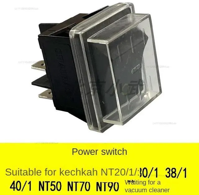 Alt view image 2 of 3 - Vacuum Cleaner Power Switch Waterproof Switch for KARCHER NT20/1 NT30/1 NT38/1 NT40/1 NT50 NT70 NT90
