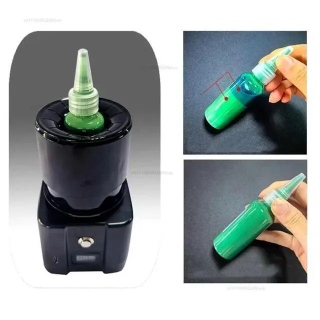 Alt view image 2 of 3 - Electric small rechargeable tool high-speed shaking, 5v22a model pigment paint