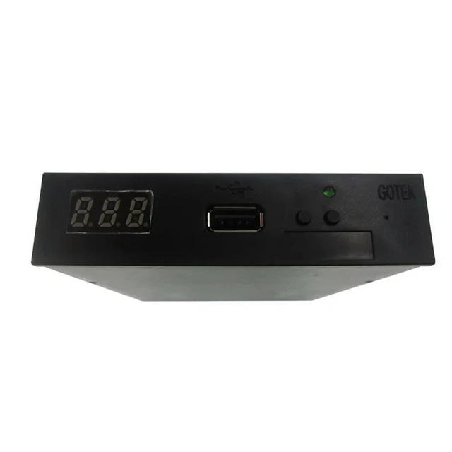 Alt view image 2 of 3 - 1SET 2017 Version SFR1M44-U100K Black 3.5" 1.44MB USB SSD FLOPPY DRIVE EMULATOR