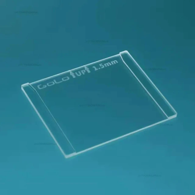 Alt view image 2 of 3 - Electrophoresis instrument supporting rubber sheet / thick glass plate 1653310 thick plate 0.75mm