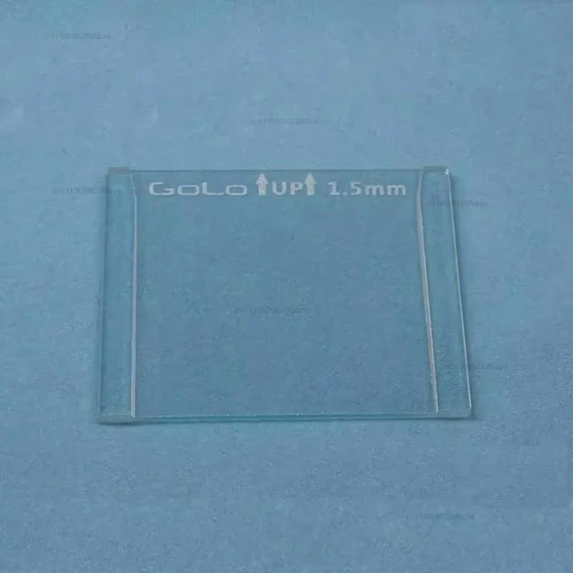 Main image of Electrophoresis instrument supporting rubber sheet / thick glass plate 1653310 thick plate 0.75mm