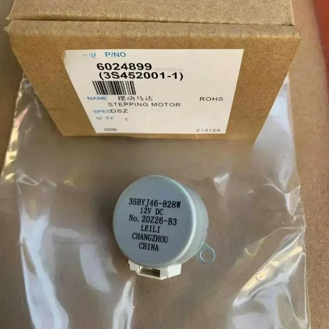 Alt view image 2 of 3 - Universal MP35EAZ 12V DC 3SB40604 Air conditioning step motor Swing ventilation repair parts 35BYJ46-828W FPDAP63/71AB