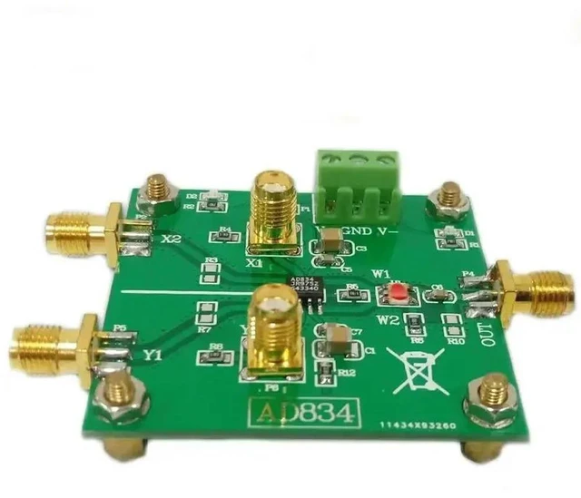 Alt view image 2 of 3 - AD834 Four Quadrant Multiplier Module Signal Conditioning Power Control Double Frequency Multiplier 500MHz