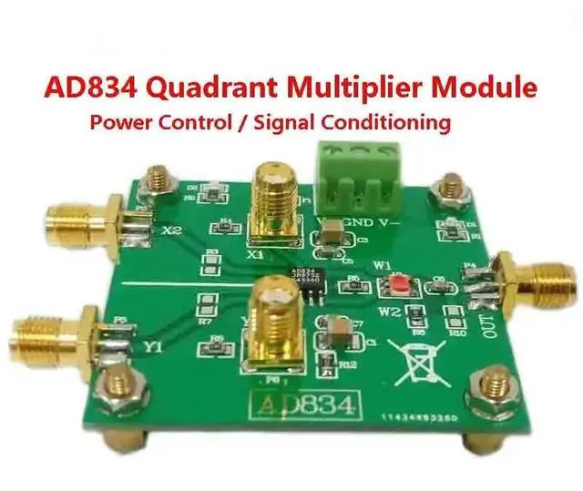 Main image of AD834 Four Quadrant Multiplier Module Signal Conditioning Power Control Double Frequency Multiplier 500MHz