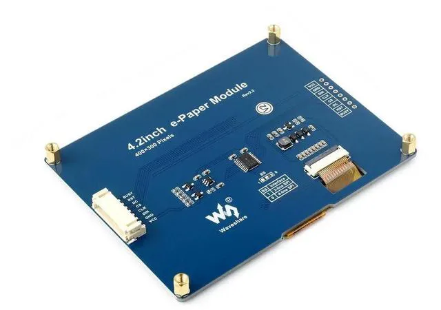 Alt view image 2 of 3 - Waveshare 4.2inch E-Ink display black/white e-Paper with SPI interface compatible for Raspberry Pi//Nucleo/STM32 3.3V/5V