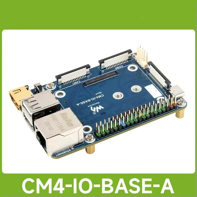Main image of Waveshare Mini Base Board(A)for Raspberry Pi Compute Module 4, Carrier Board for Raspberry Pi official IO board